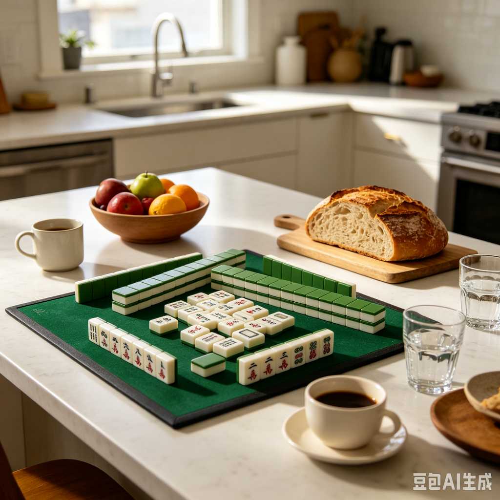 bamboo mahjong set