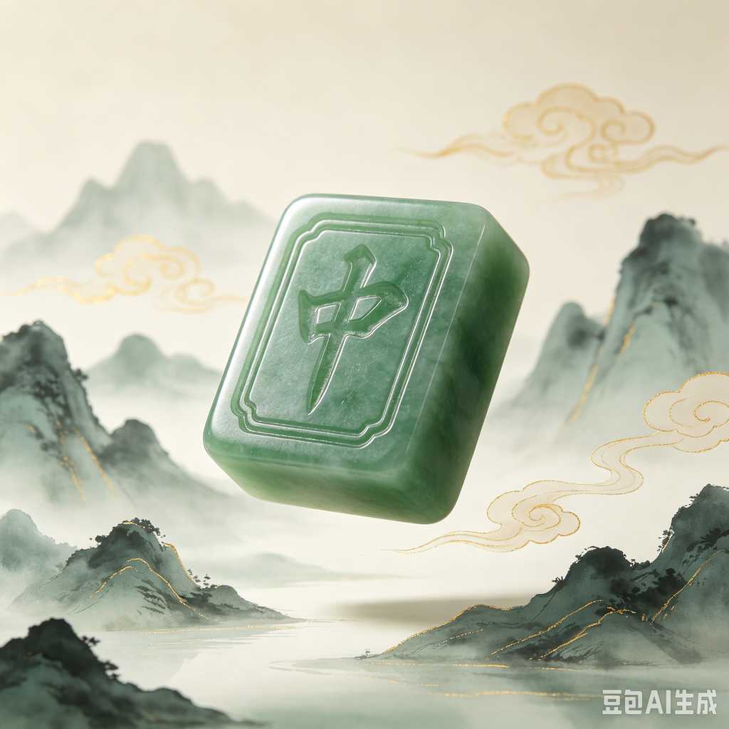 handheld mahjong tiles set