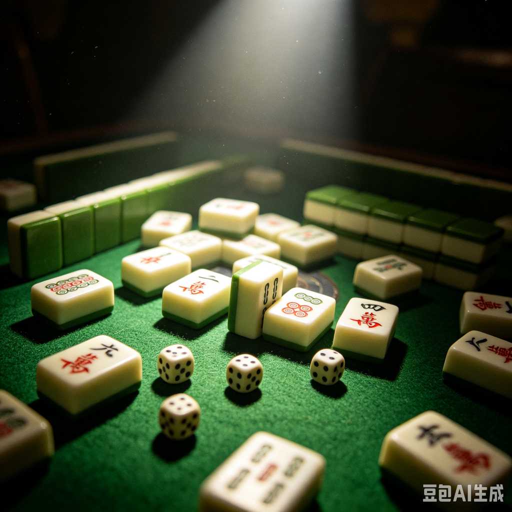 muted color mahjong set
