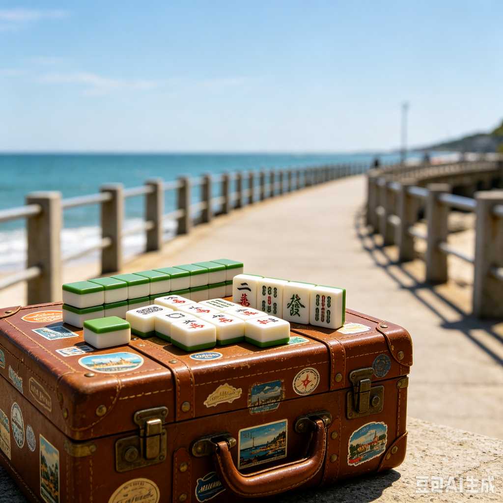wear resistant print mahjong set