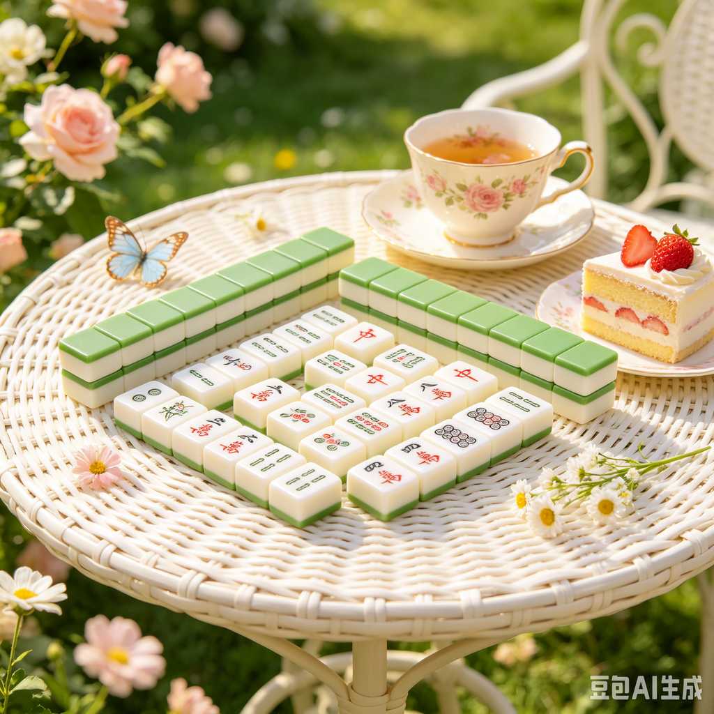 displayable mahjong set