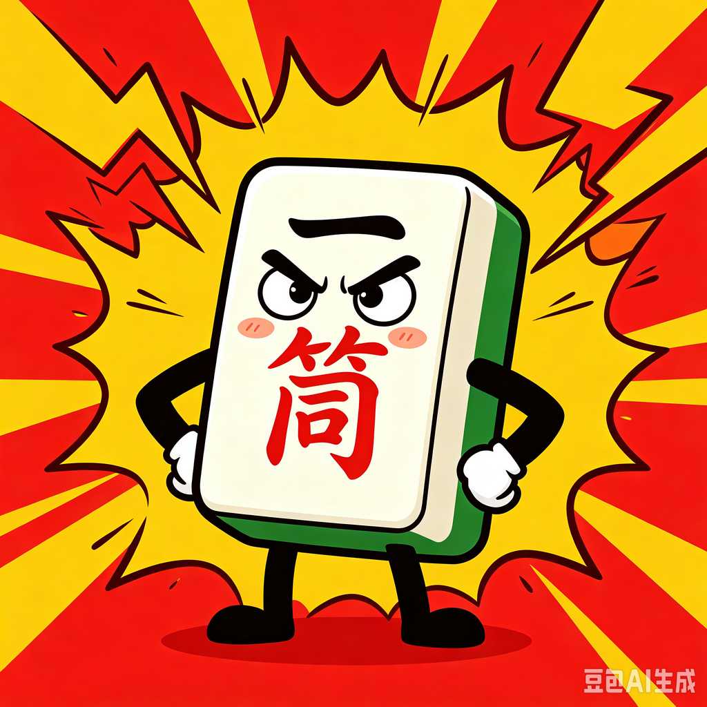modern color mahjong tiles