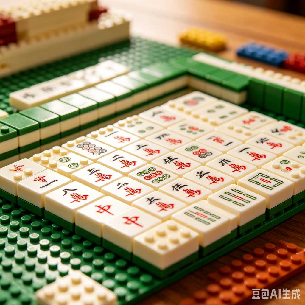 logo printed mahjong gift box