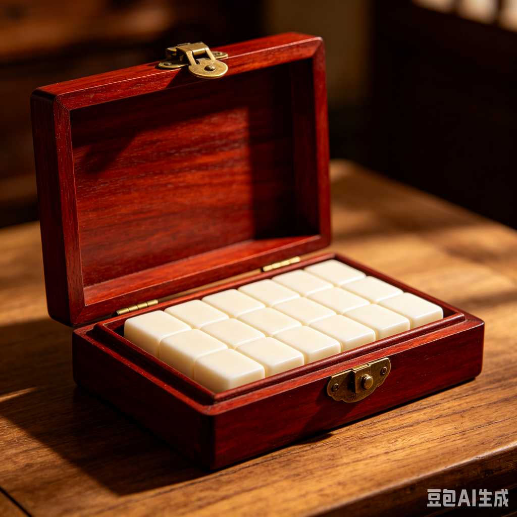silver trim mahjong tiles