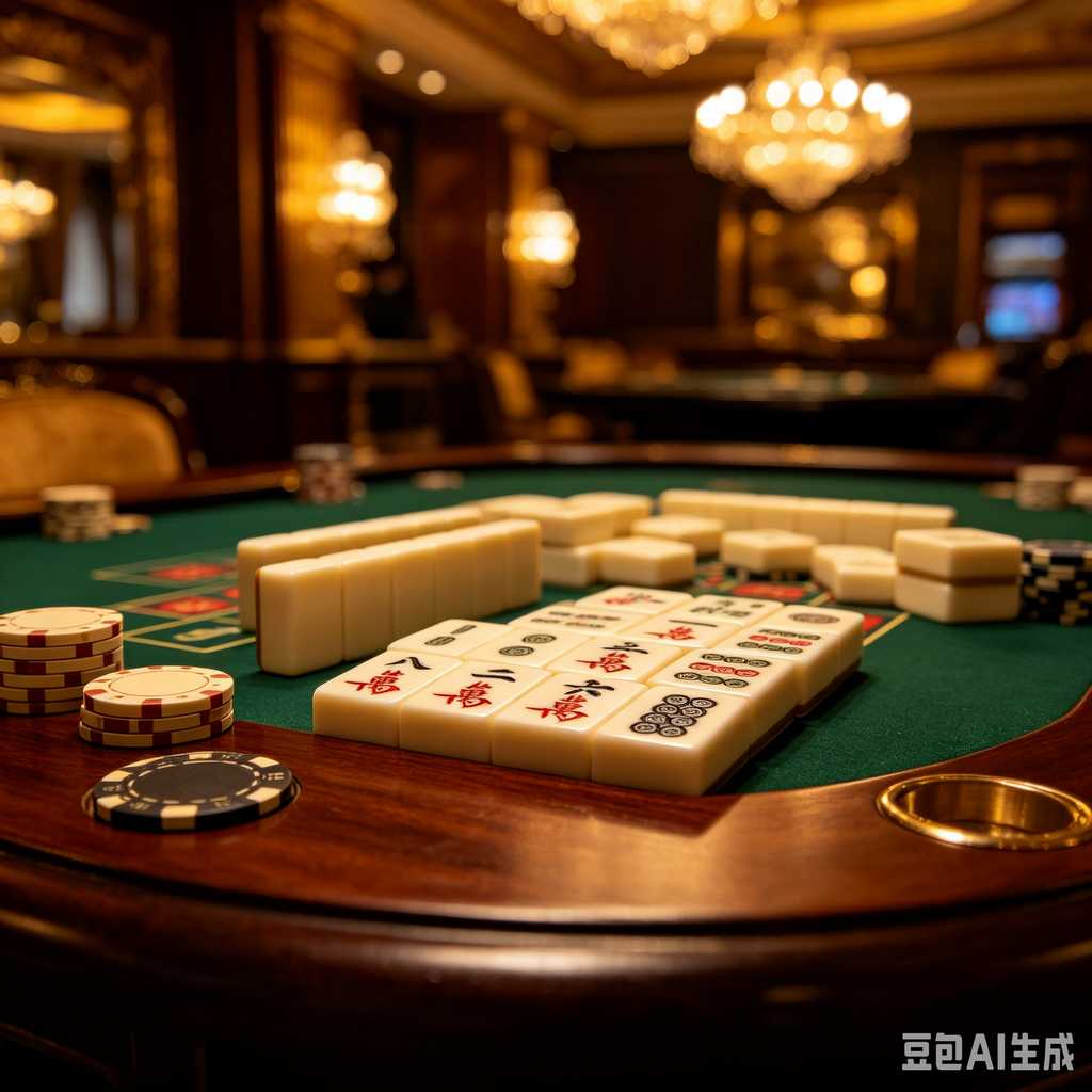 unique color mahjong tiles design