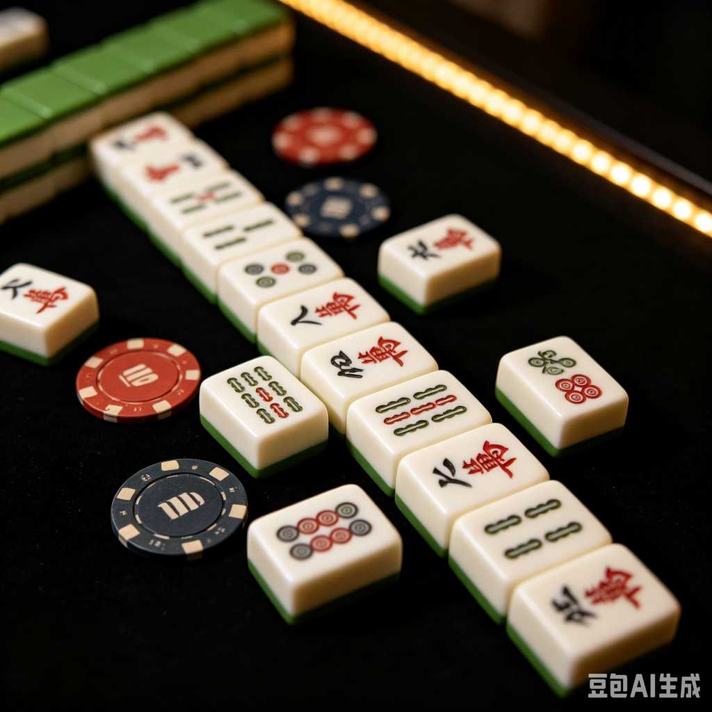 indoor leisure game mahjong set